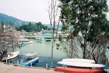The quaint town of Valle de Bravo is set on a mountain lake